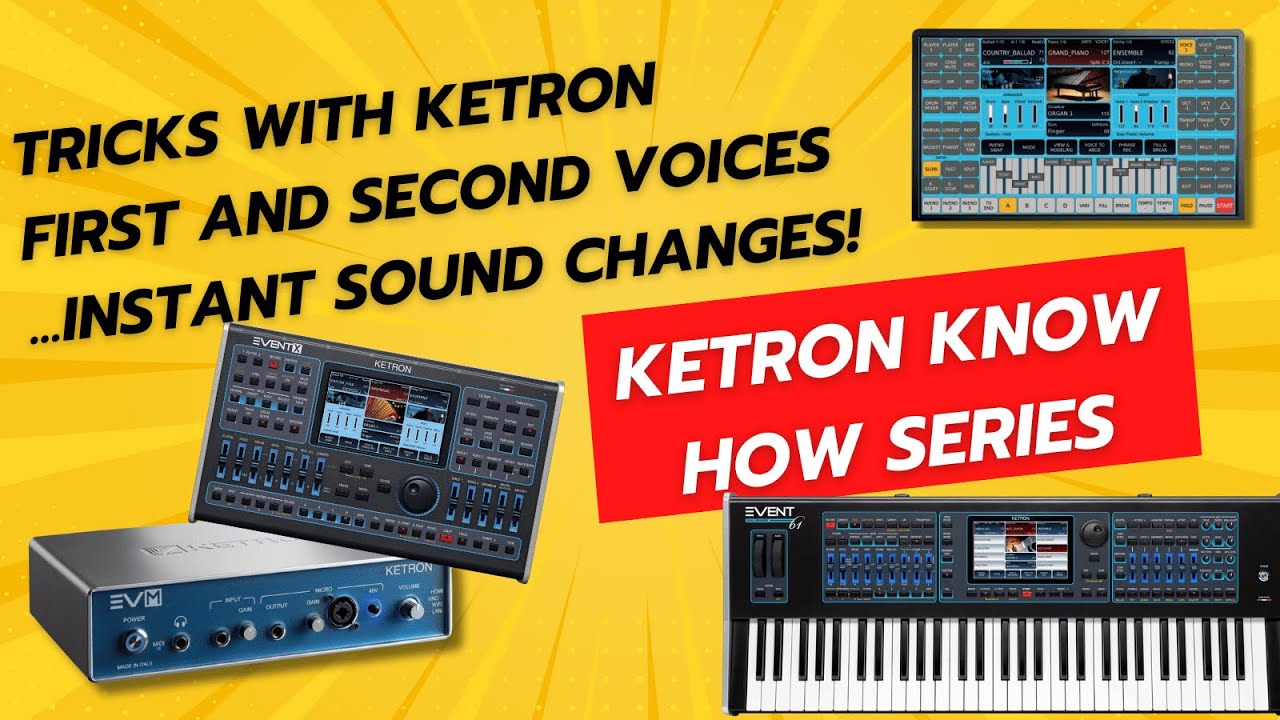 KETRON-Layering First and Second Voices for Dynamic Performance