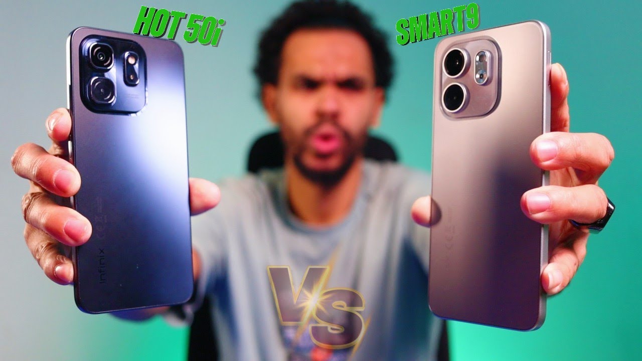 ياتري فرق الفلوس يستاهل 🔥 نتيجة صادمة 🔥 smart9 vs hot 50i