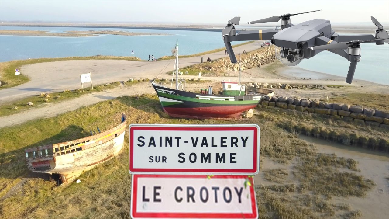 Drone dans la baie de Somme | (Saint-Valery-sur-Somme - Le Crotoy) | DJI MAVIC PRO