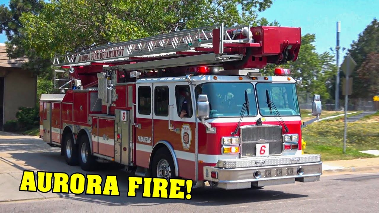 [BRONTO TOWER] - *AURORA, CO* | Engine 6, Tower 6 & Battalion 2 Aurora Fire Rescue - [FIRE CALL]