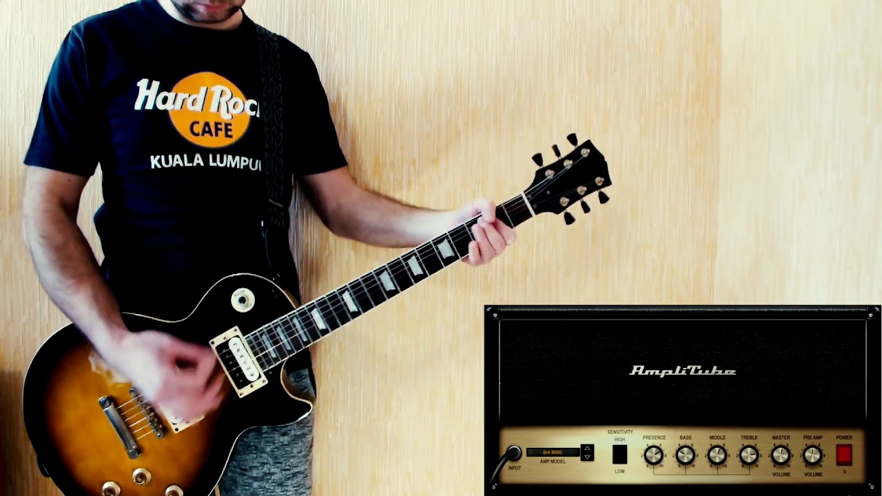 10 Greatest Guitar Riffs with Amplitube 4 part 1