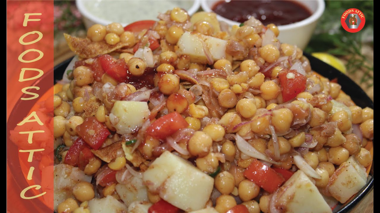 Tangy Chana Chat Recipe by Foods Attic | Chickpea Chat | #Savoury | #EmbellishYourDine_In