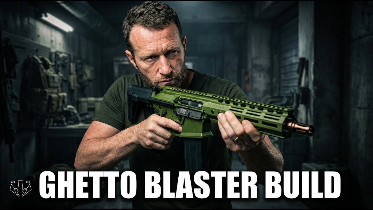 Комплектация страйкбольной модели Ghetto Blaster!!