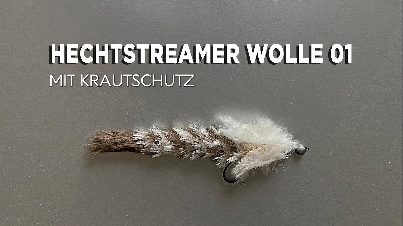 Hechtstreamer mit Krautschutz #flyfishing #fliegenfischen #pike