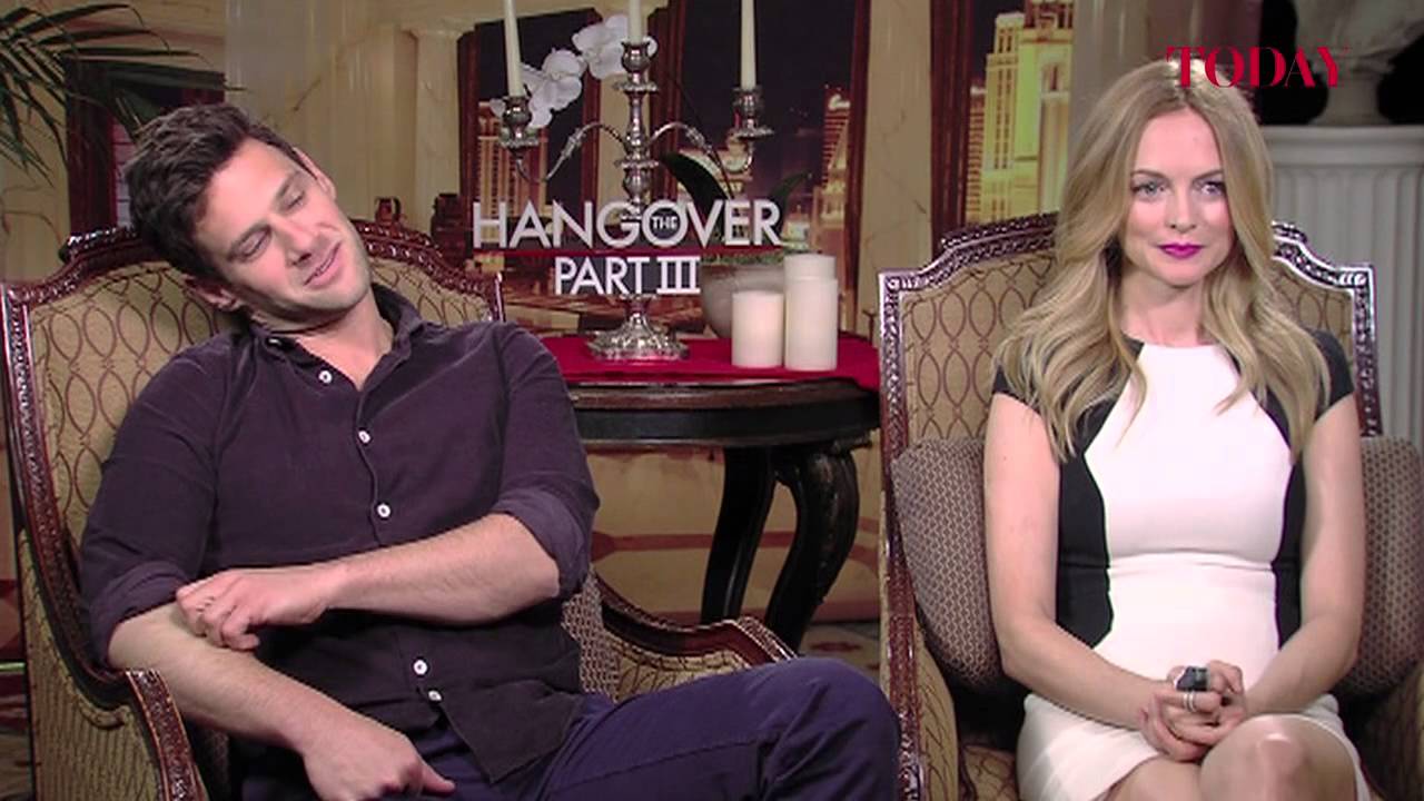 Justin Bartha and Heather Graham talk to TODAY about The Hangover Part III