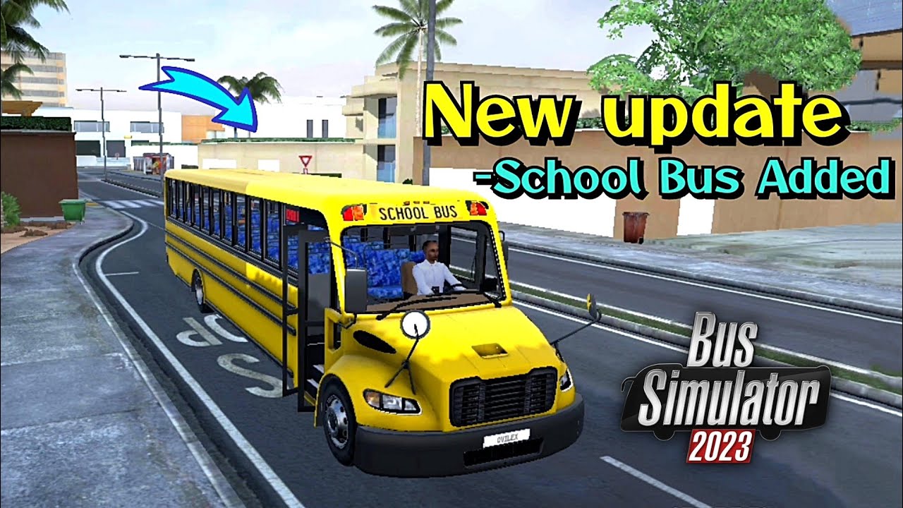 Bus Simulator 2023 - New Update | New School Bus Gameplay