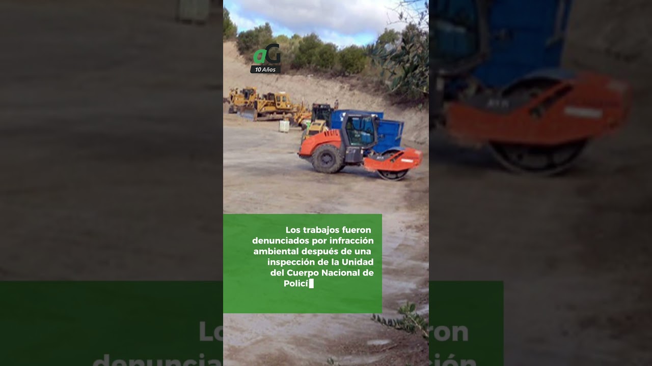 Paralizadas las obras de la planta fotovoltaica en V&iacute;znar #ahoragranada #noticias #granada