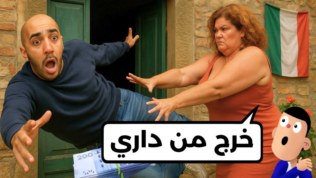 ميمة شرداتني فالطاليان…عشت فالزبل