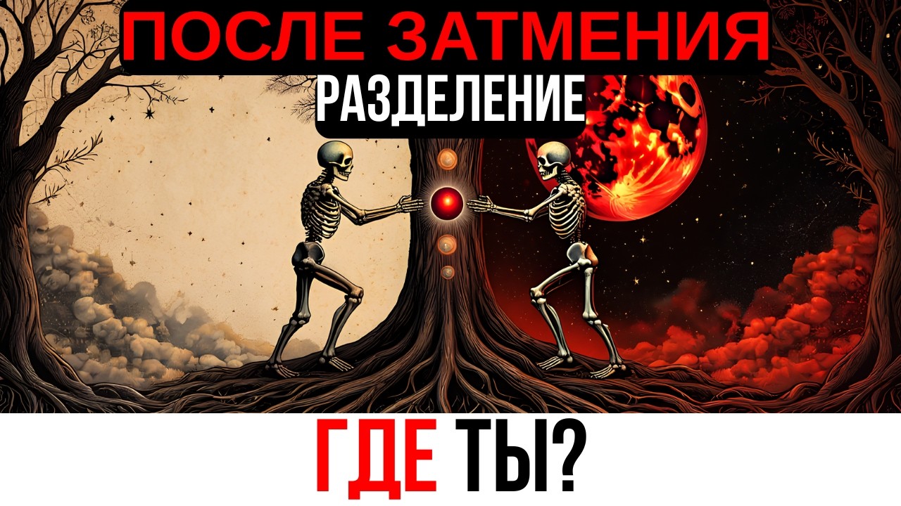 ПОСЛЕ КРОВАВОГО ЗАТМЕНИЯ 4 МАРТА ВРЕМЕННЫЕ ЛИНИИ РАЗДЕЛИЛИСЬ — НА КАКОЙ ИЗ НИХ ОКАЗАЛСЯ ТЫ?