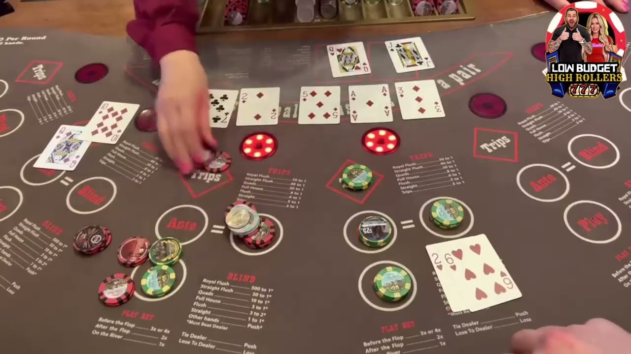 LOOK WHAT WE HIT ON THE FLOP ON UTH! 