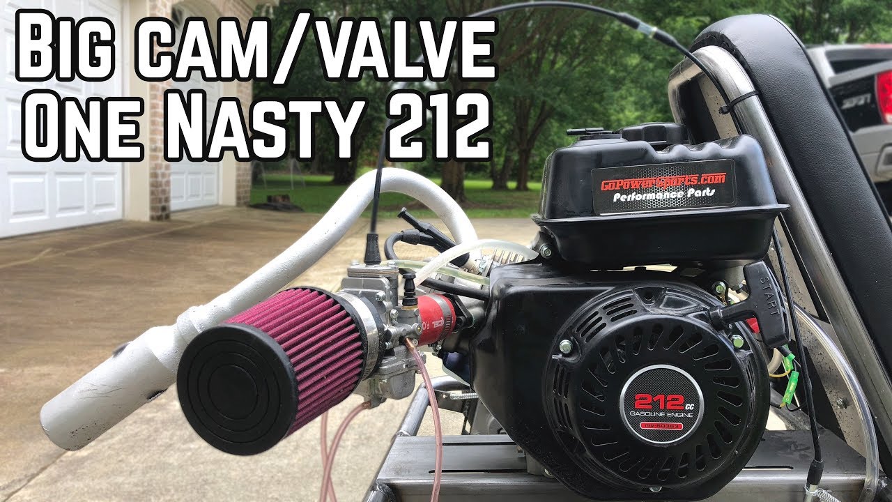 20HP Big Valve Predator 212 Runs!
