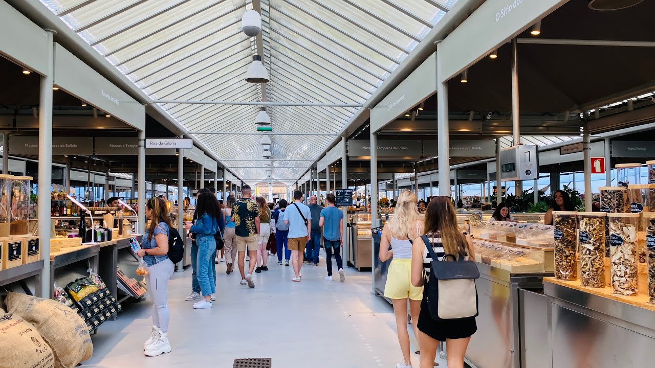 The Best Local Market in Porto Downtown / City Centre, Portugal ~ Bolhão Market~ April 12, 2024