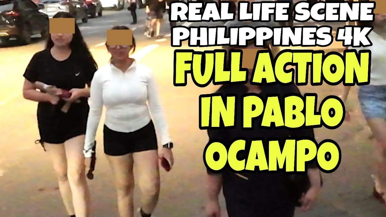 FULL ACTION REAL ROAD SCENE PABLO OCAMPO MALATE MANILA TOUR WALKING IN PHILIPPINES 4K BEST TOUR 