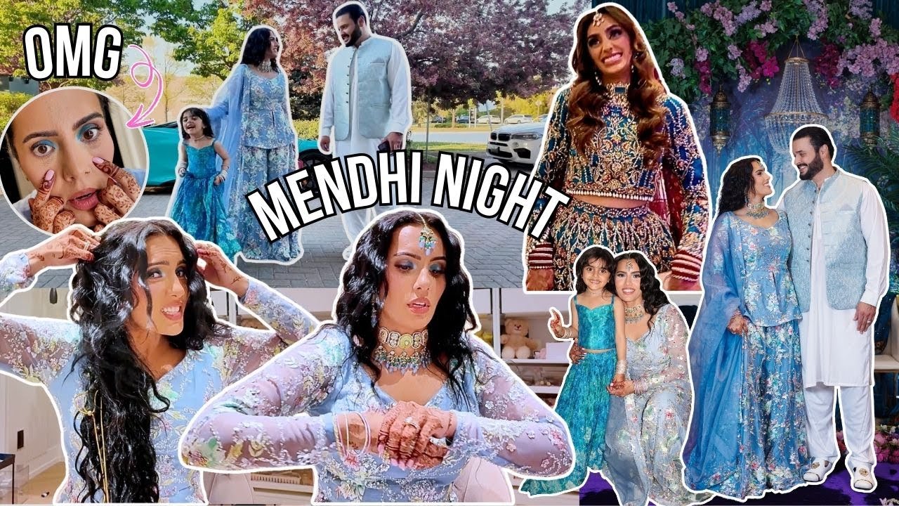 Desi Wedding Day 2: Mendhi Diaster 😅 | Our Big Dance Day & My Custom Outfit