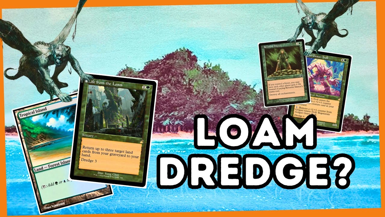 Surprise! LOAM DREDGE with Reverent Silence | A Legacy MTG Combo Deck