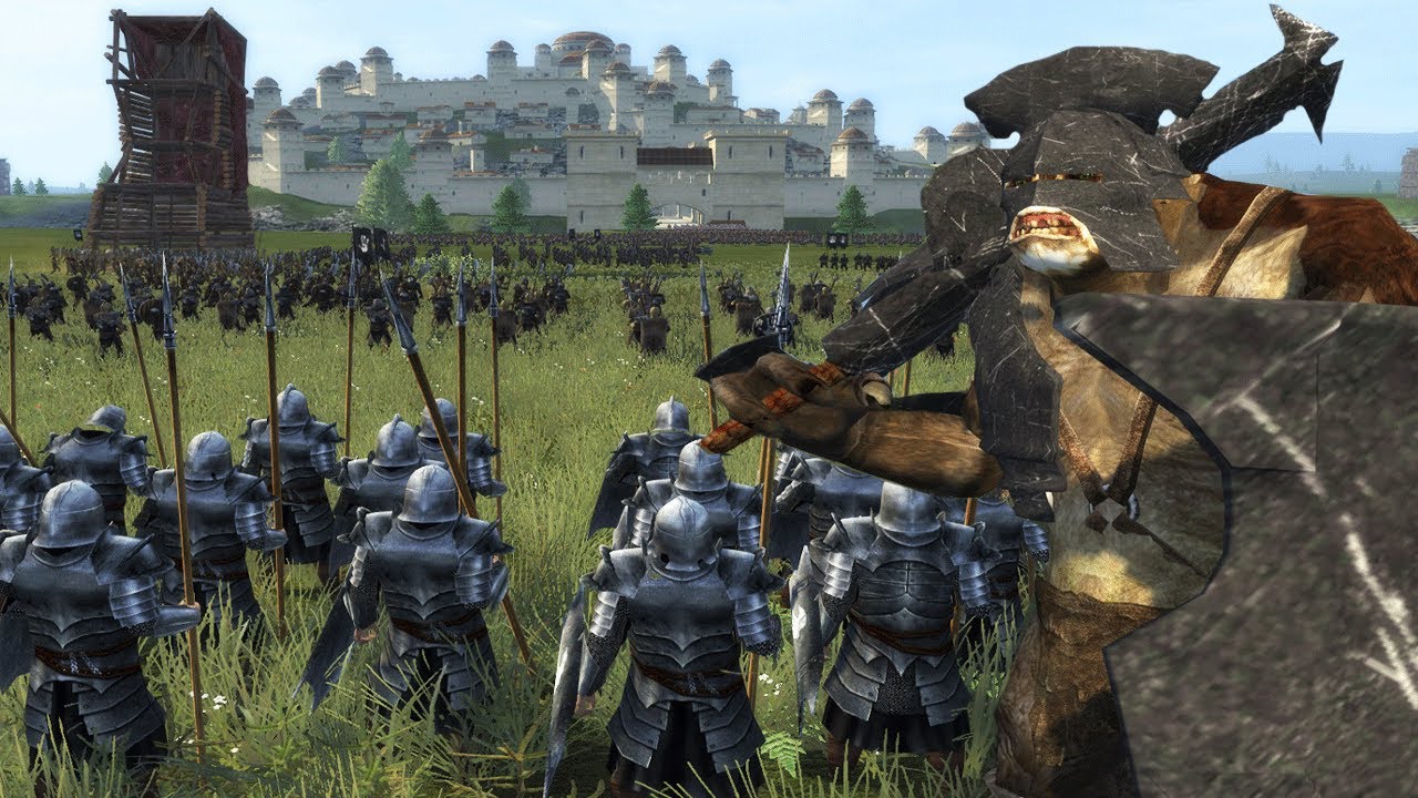 MASSIVE LORD OF THE RINGS CITADEL SIEGE BATTLE - 5v3 Siege - Third Age: Reforged