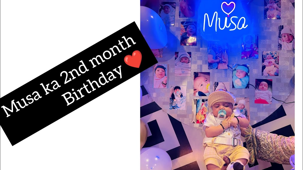 Musa ka 2nd month bday celebrate kia or hubby K sath Ki shopping ❤️ | daily life vlogs | family vlog