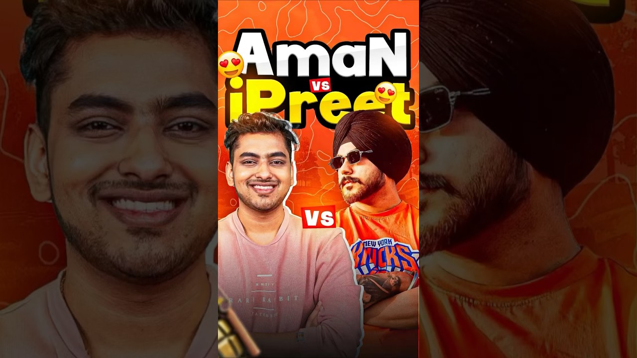 AMAN VS @IPREEET.69  IN CONQUEROR LOBBY #bgmi  #shorts  #battlegroundsmobileindia