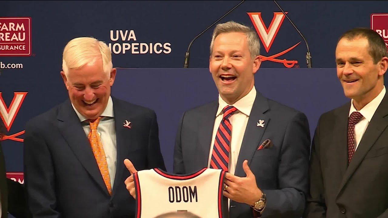 UVA officially welcomes Ryan Odom as next men's basketball coach