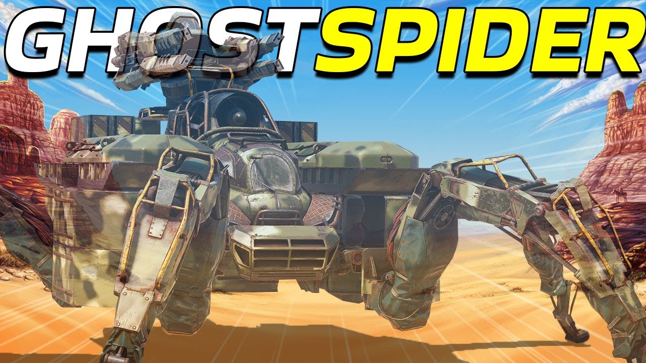 I Made a Sneaky Sniping Spider Tank With a Rail Accelerator Thyrsus I