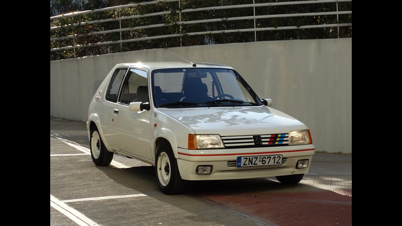 1989 Peugeot 205 Rallye, Walk around