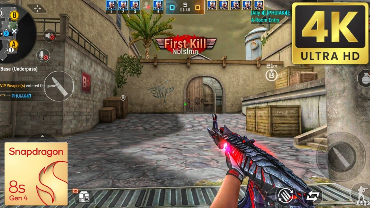 Crossfire Legend : Snapdragon 8s Gen 4 16GB ( 4K Maximum Setting )