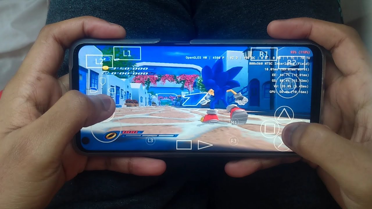 sonic unleashed teste no snapdragon 680 #aethersx2