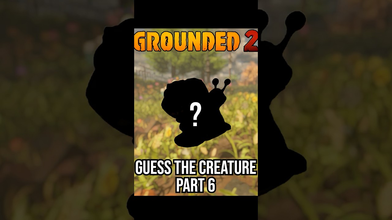 Угадай существо Grounded 2 за 60 секунд. Часть 6