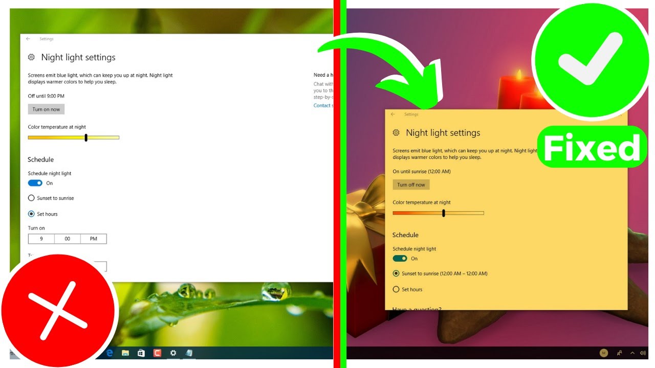 How to Fix Night Light Not Working On Windows 10 | 2024