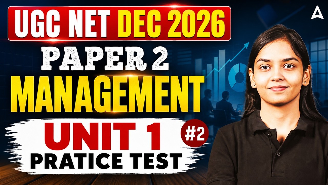 UGC NET Management Paper 2 | UGC NET Management Unit 1 Practice SET By Kanupriya Mam
