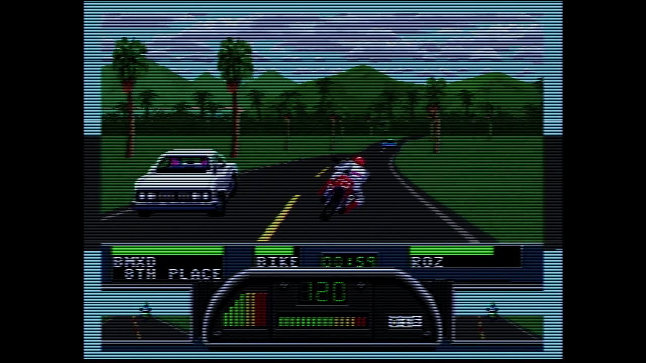 Road Rash 2 (Sega Genesis + RetroTINK-4K) - Hawaii L1