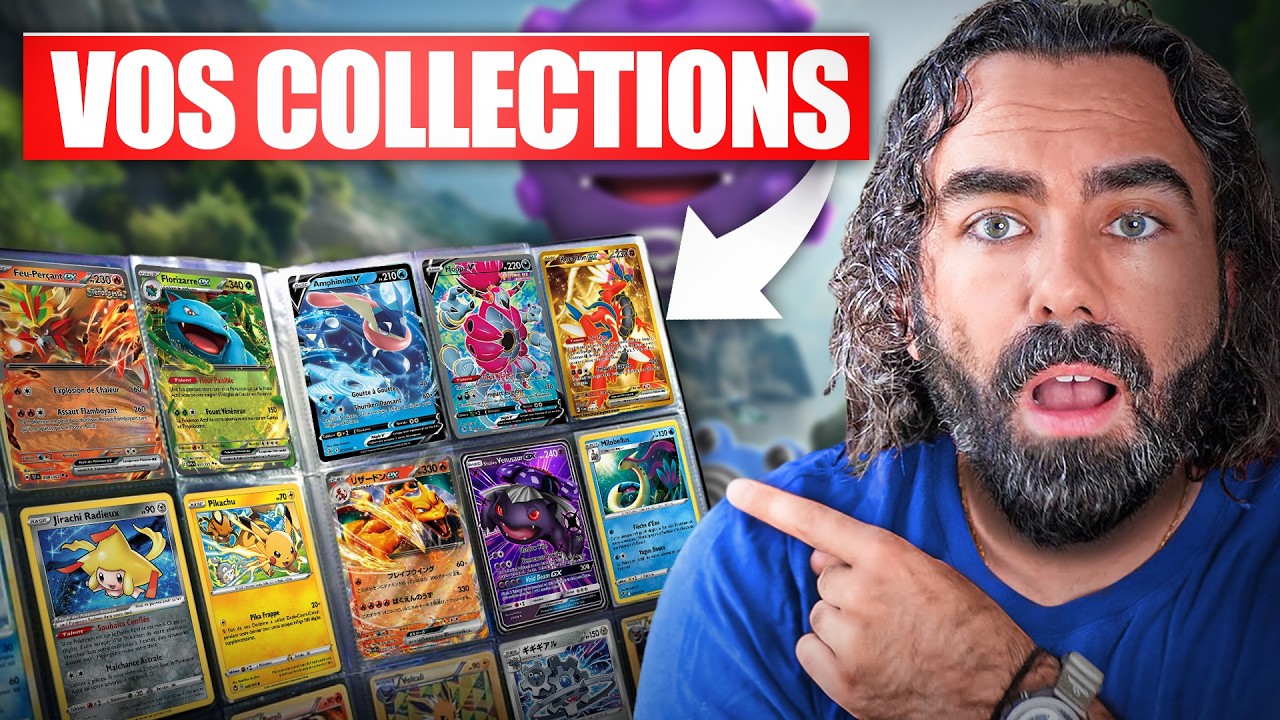 Je JUGE vos Collections POKÉMON.. (la dernière est 😍)