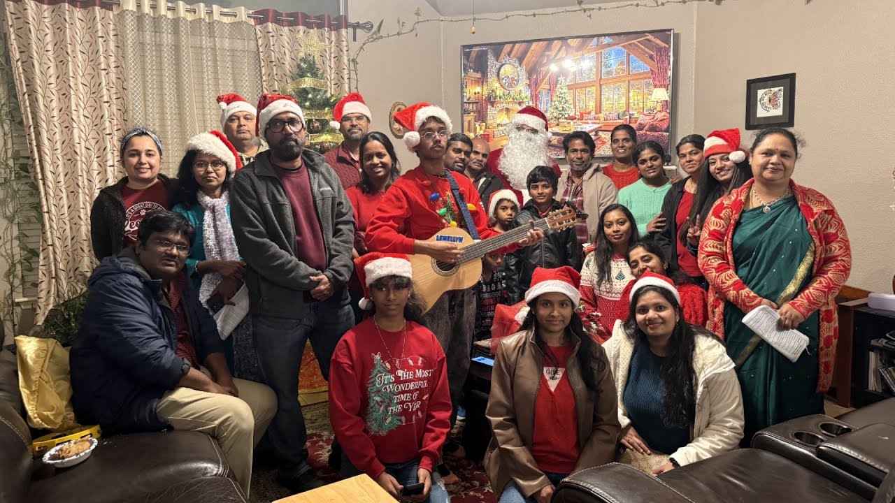 Amalraj & Rajathi Family | Carols Home Visit 2025 | ATCA