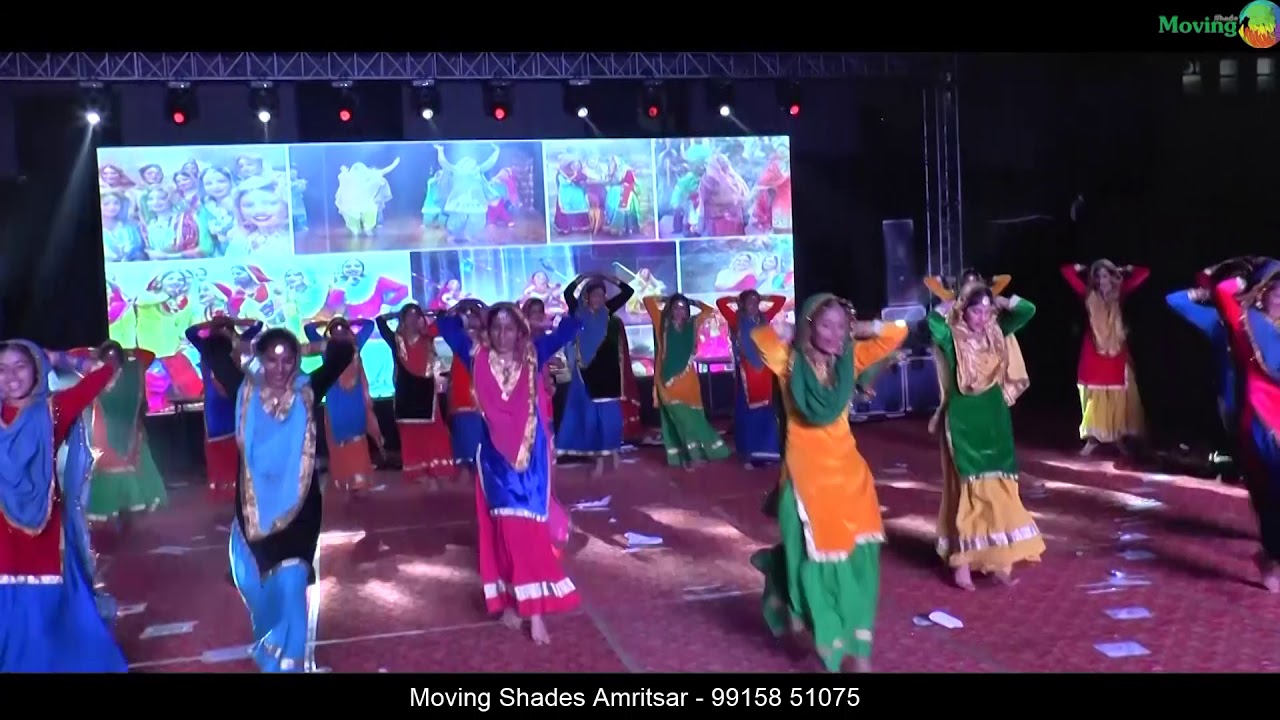 GIDDA & Boliyan | Doaba Public School Dhariwal Annual Function 2019 | Moving Shades Amritsar