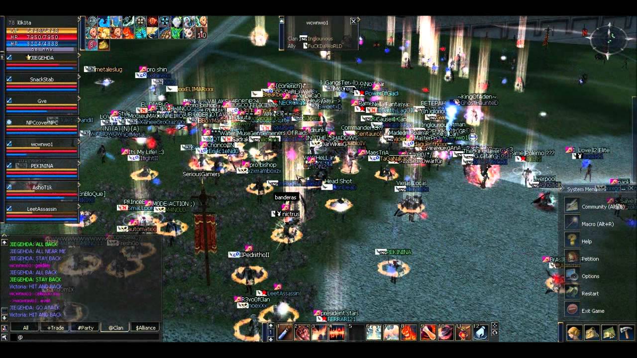 L2 ELİTE - İnglorious & Manifesto Clan Aden Siege 17.11.2013