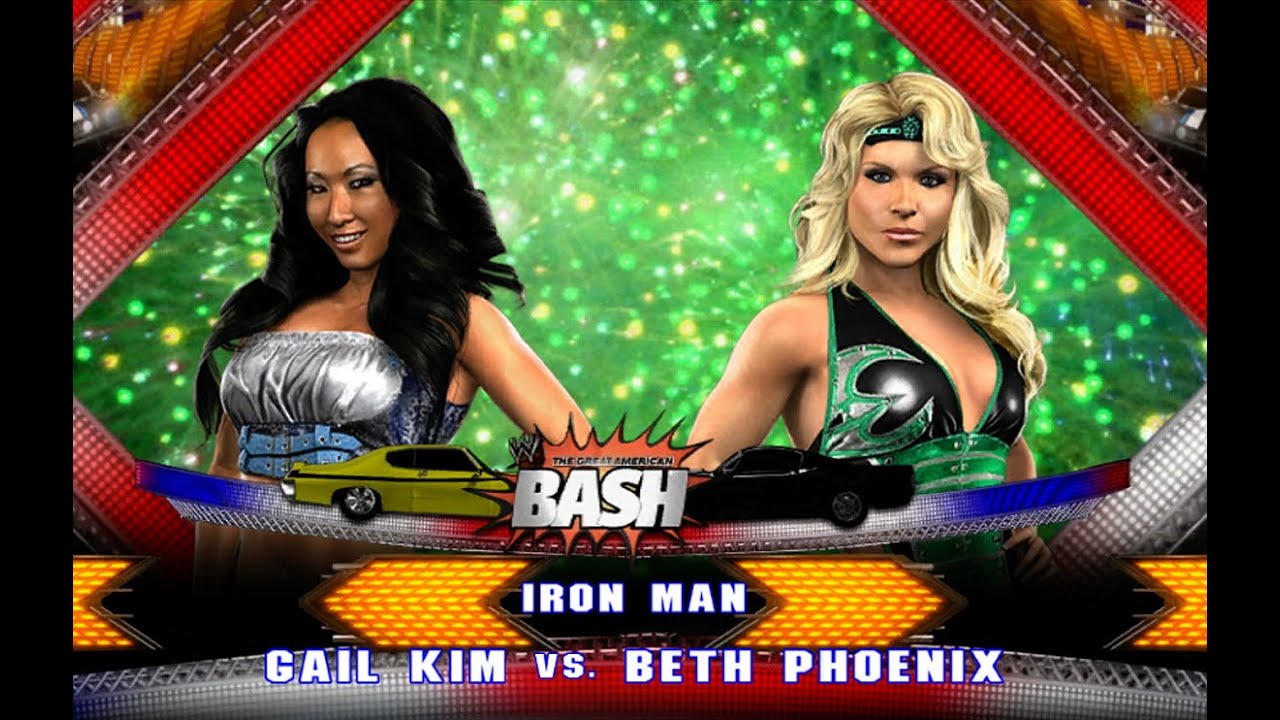 WWE Smackdown vs RAW 2010 Xbox 360 (Gail Kim vs Beth Phoenix) Ironman Match