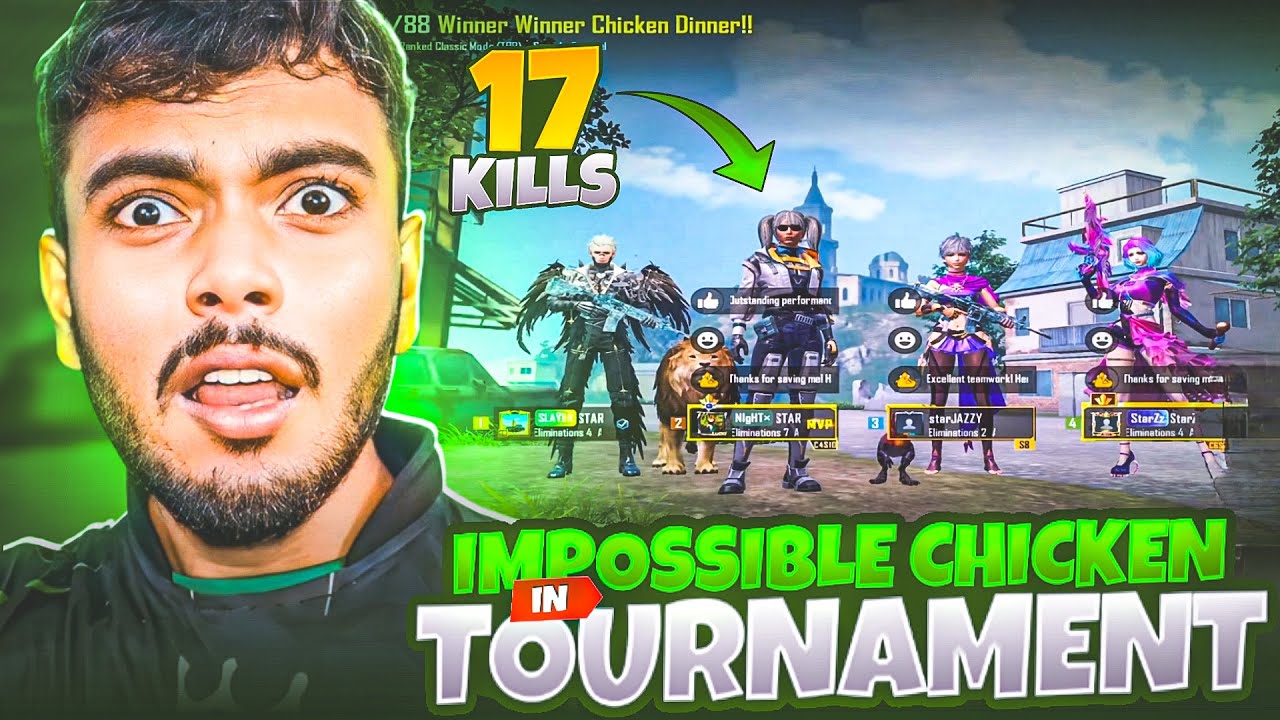 Impossible Chicken in Tournament Grand Finals / PUBG Mobile