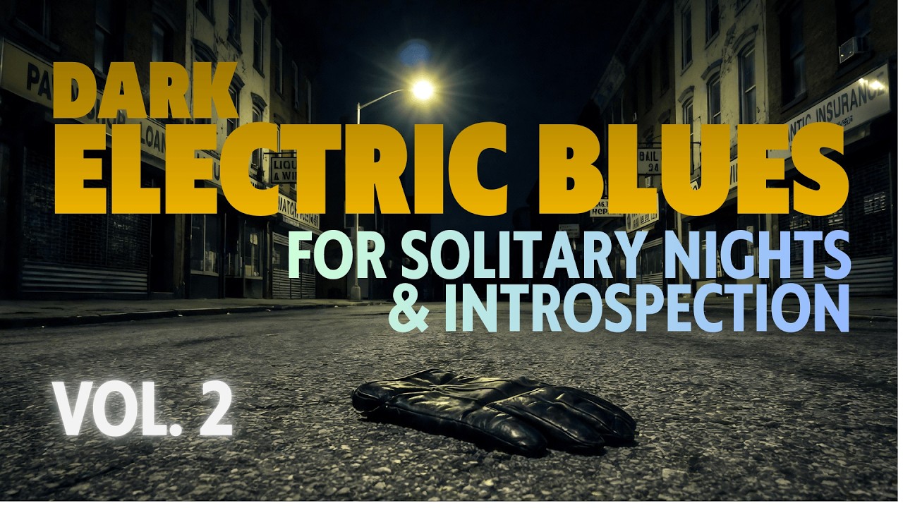 Dark Electric Blues Music for Lonely Nights (Vol 2) | Nighttime Blues • Instrumentals for Deep Moods
