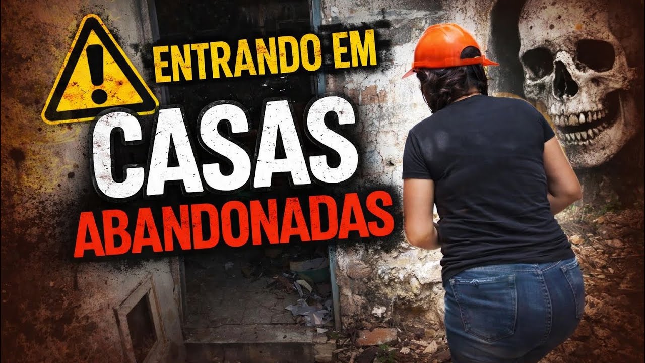 ENTREI EM UMA CASA ABANDONADA E NÃO ESPERAVA ISSO…