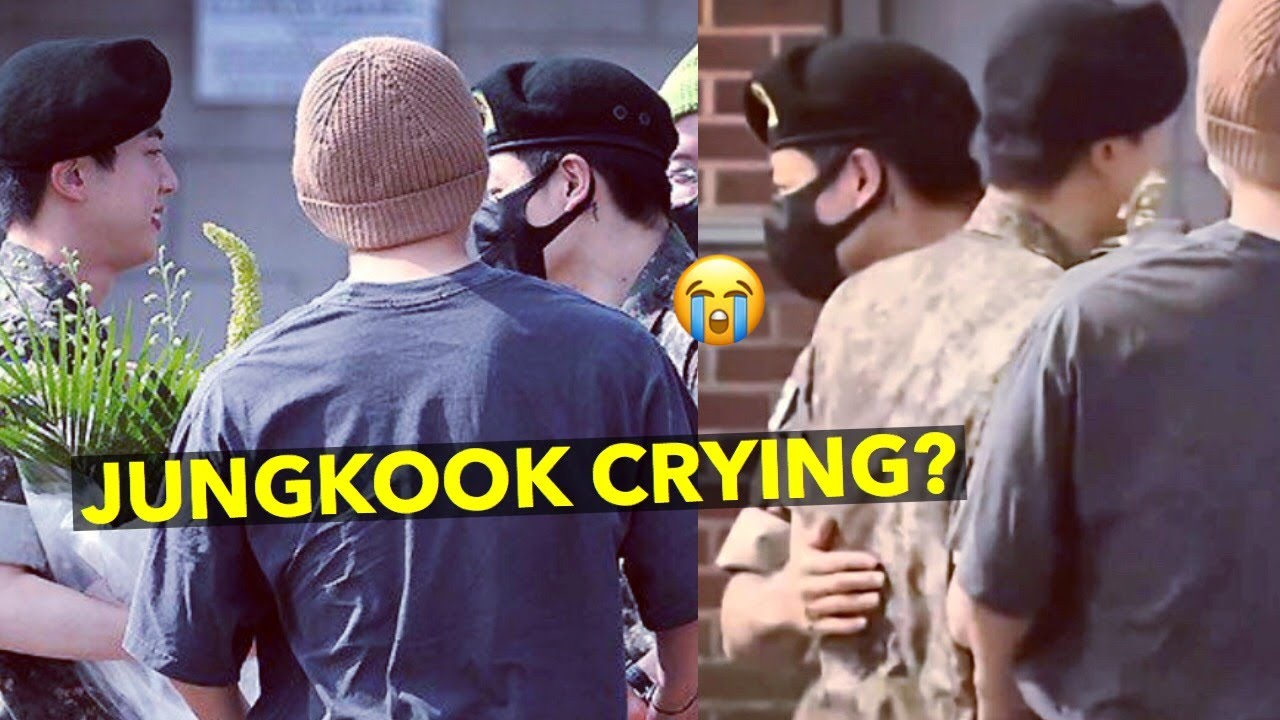 Jungkook crying when Jin left him? (BTS Festa 2024)