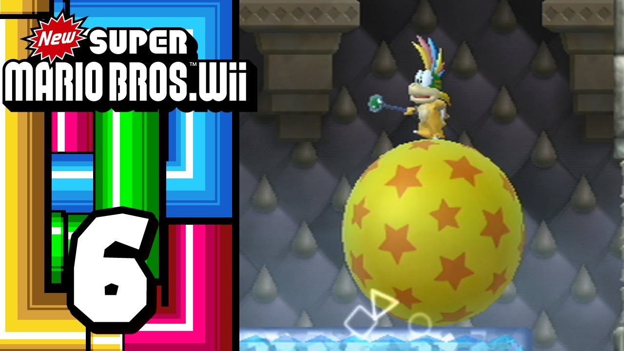LEMMY KOOPA - New Super Mario Bros. Wii - Parte 6