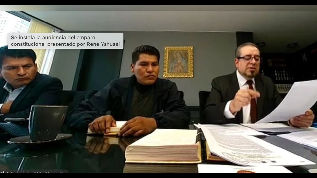 Audiencia Rene  Yahuasi
