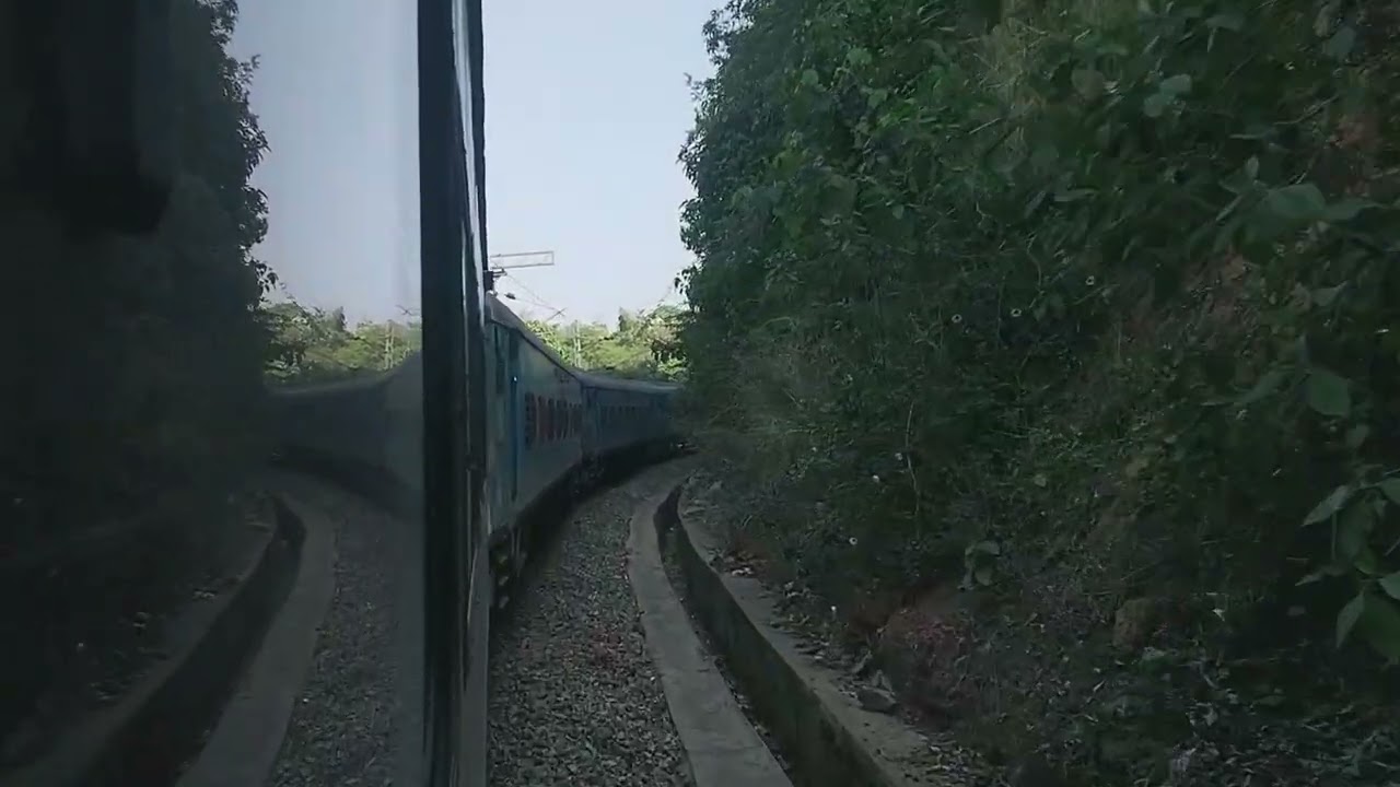 Kukke subramanya to sakleshpura route scenari #hassan #sakleshpur #indianrailways 