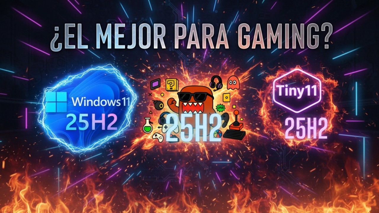 Windows 11 vs ShowOS vs Tiny 11 ¿Cuál es el Mejor para Juegos en 2025?
