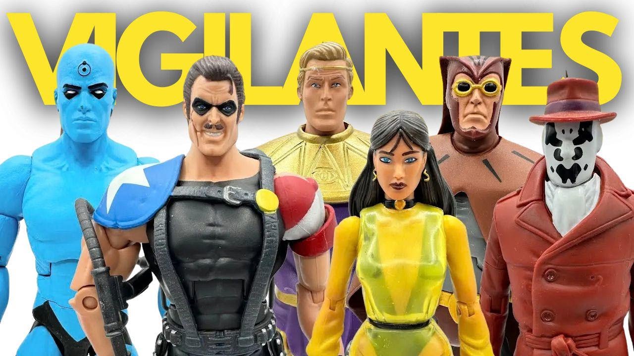 La historia completa de las figuras de Watchmen más buscadas