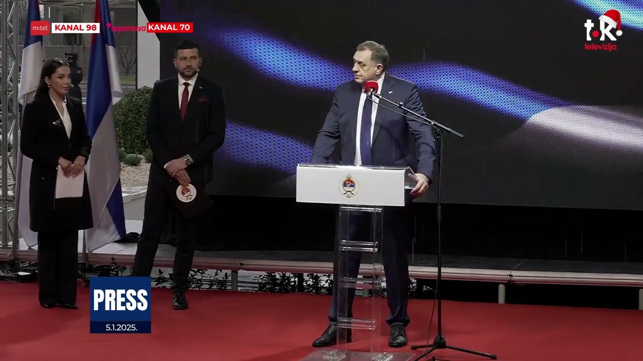 Dodik u Trebinju - Imao je OVU MOLBU za Aleksandra Vučića: Molim vas samo... II TOK TV II 2026
