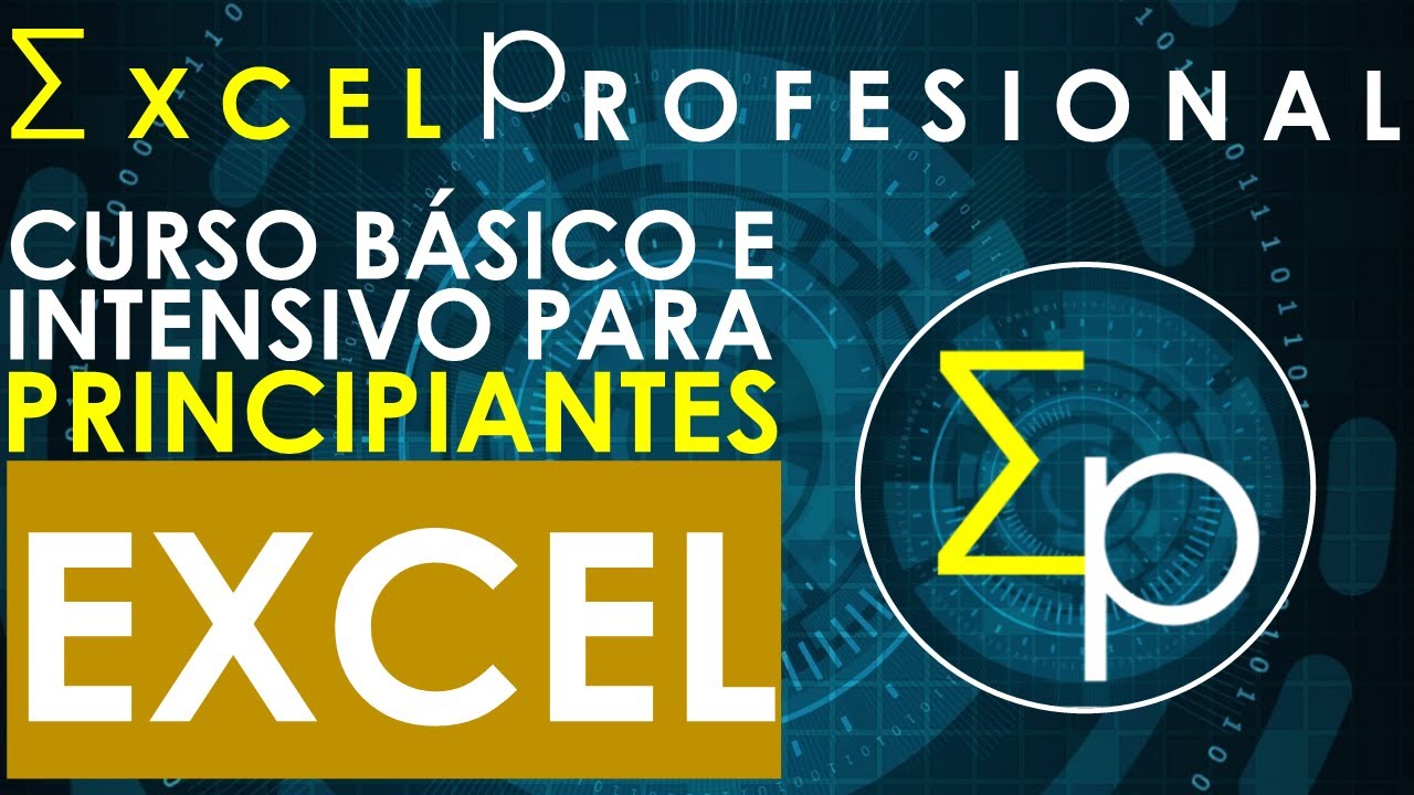 Curso de excel básico para principiantes, ordenado, fácil de entender y gratis || Excelprofesional.