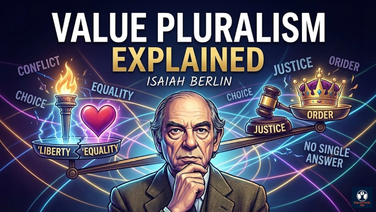 Value Pluralism Explained — Isaiah Berlin | UPSC PSIR Optional