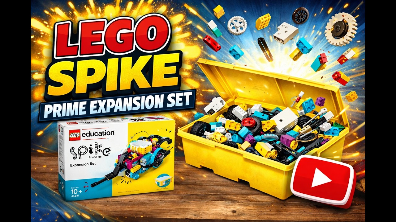 📦 LEGO SPIKE Prime Expansion Set – Kutu Açılımı