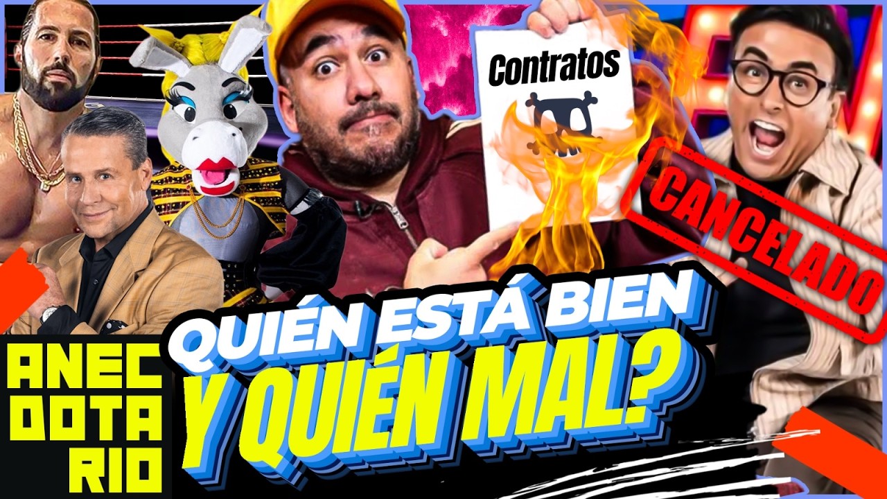Los CONTRATOS: Supernova, Ring Royal, Burrita Burrona y Adal Ramones con Entollados #Anecdotario